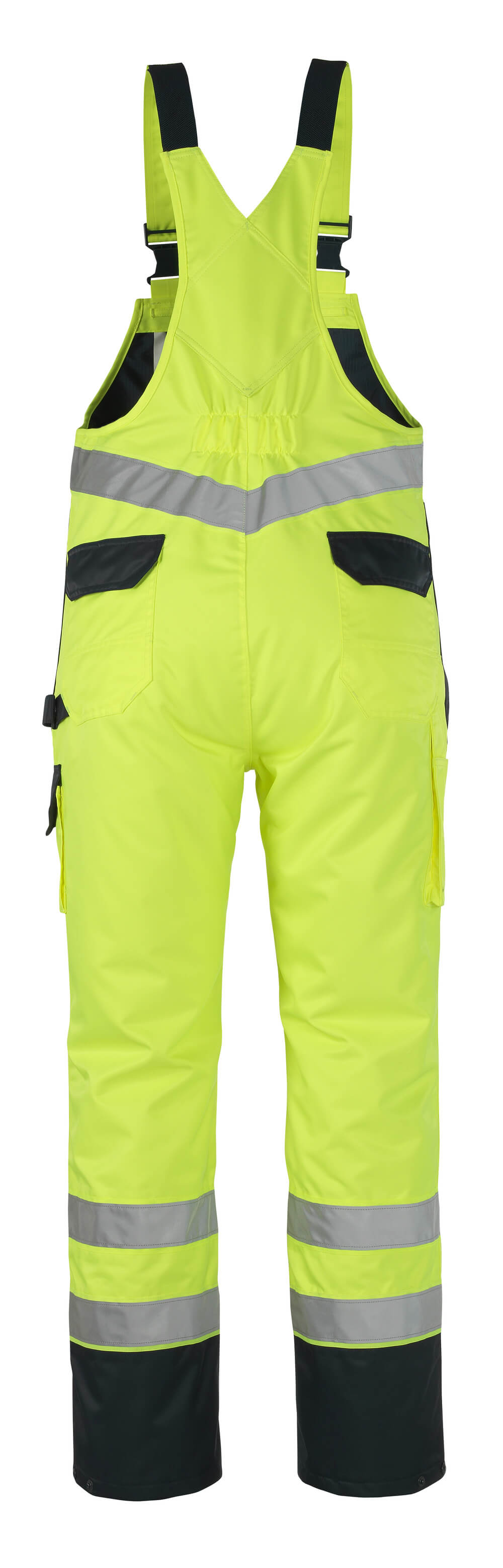 Päällyshaalari - 07092-880 - hi-vis keltainen/tummansininen
