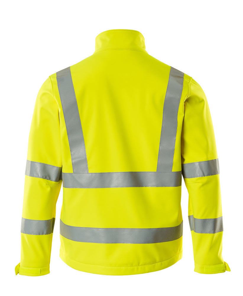 Softshell-takki - 08005-159 - hi-vis keltainen