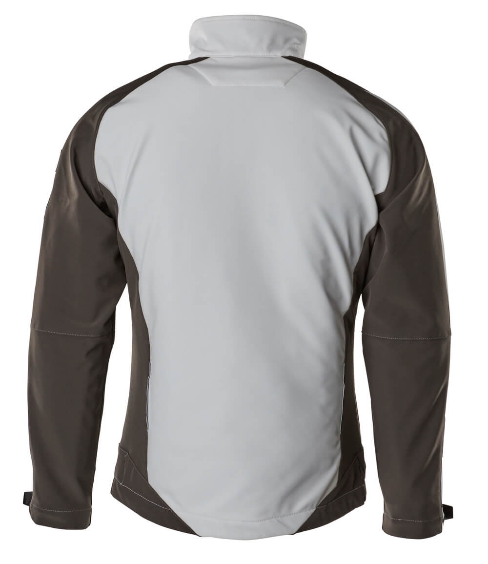 Softshell-takki - 12002-149 - valkoinen/tumma antrasiitti