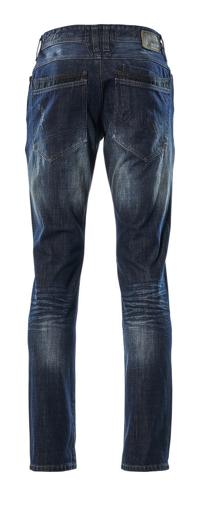 Farkut - 15379-869 - pesty farkunsininen denim