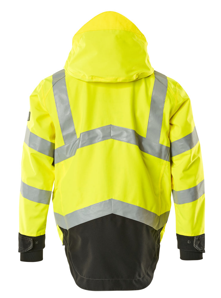 Kuoritakki - 15501-231 - hi-vis keltainen/musta