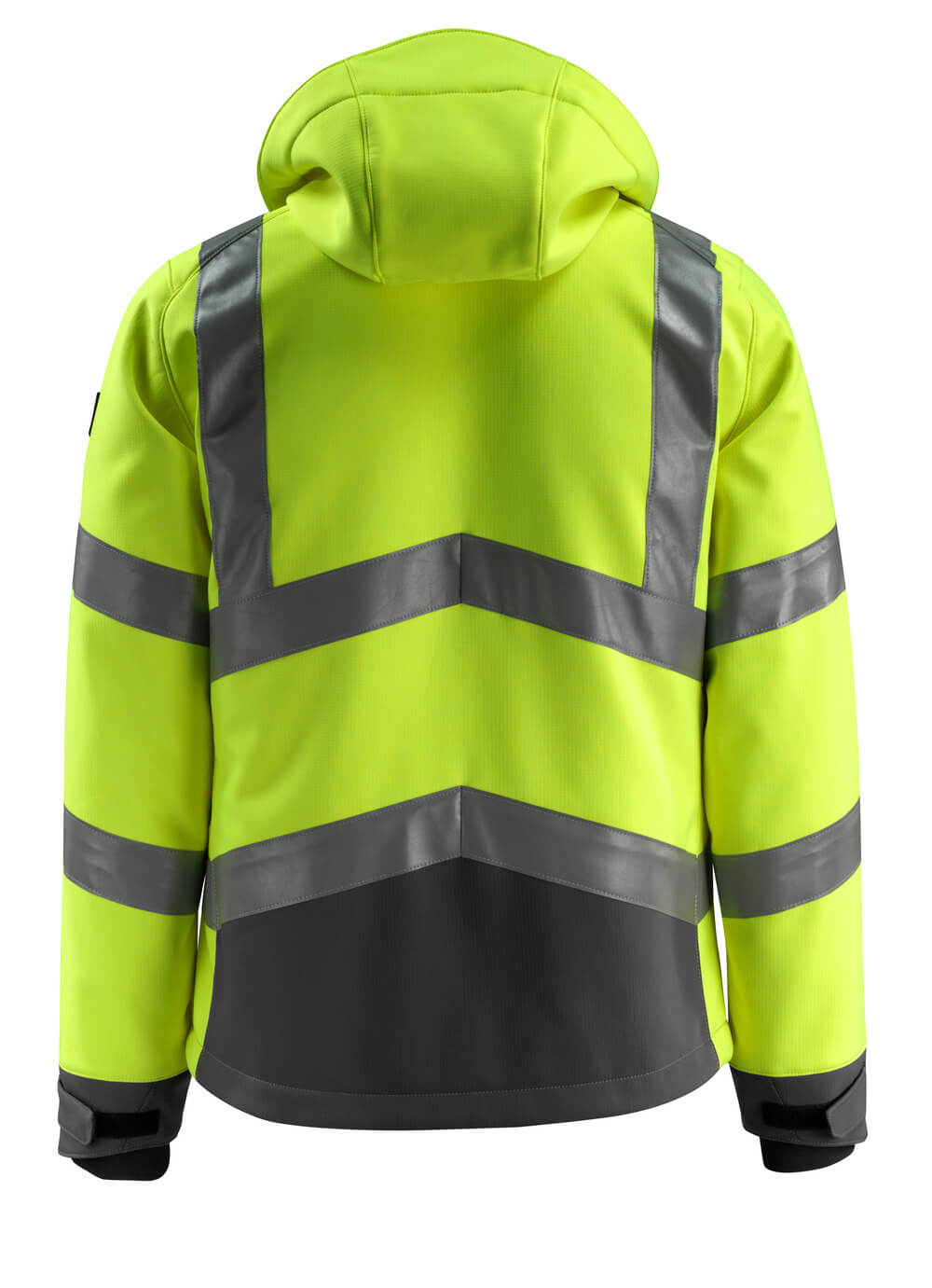 Softshell-takki - 15502-246 - hi-vis keltainen/tumma antrasiitti