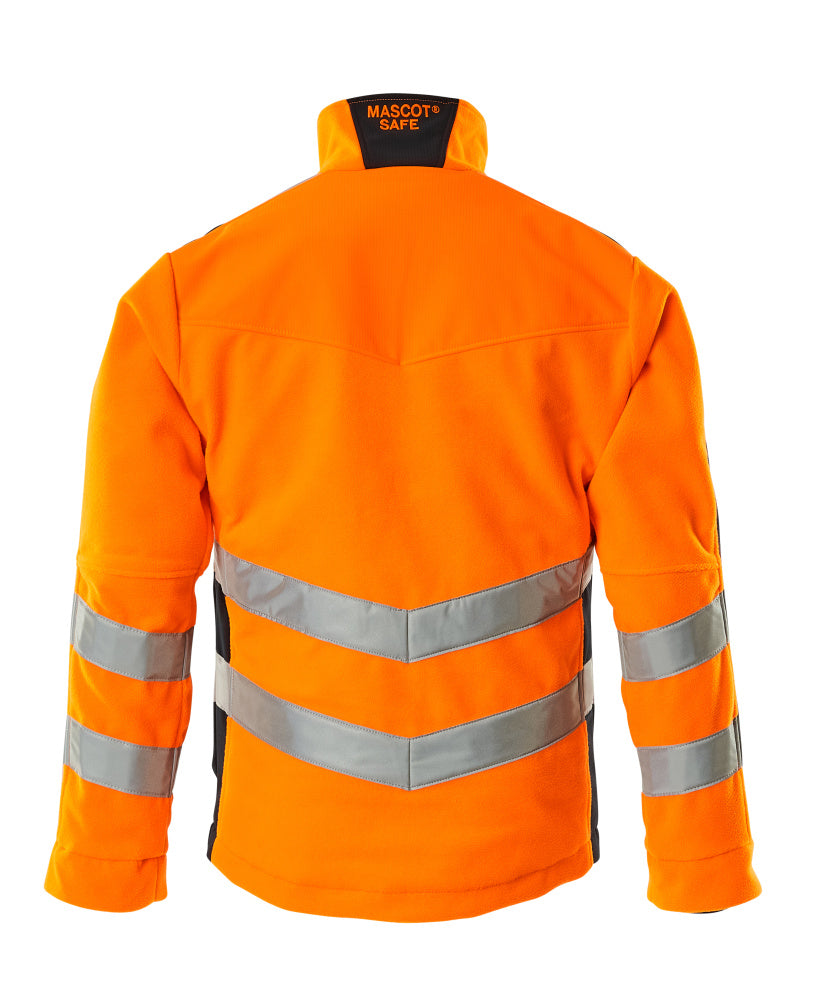 Fleece Takki - 15503-259 - hi-vis oranssi/tumma laivastonsininen