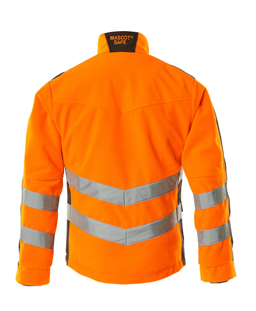 Fleece Takki - 15503-259 - hi-vis oranssi/tumma antrasiitti