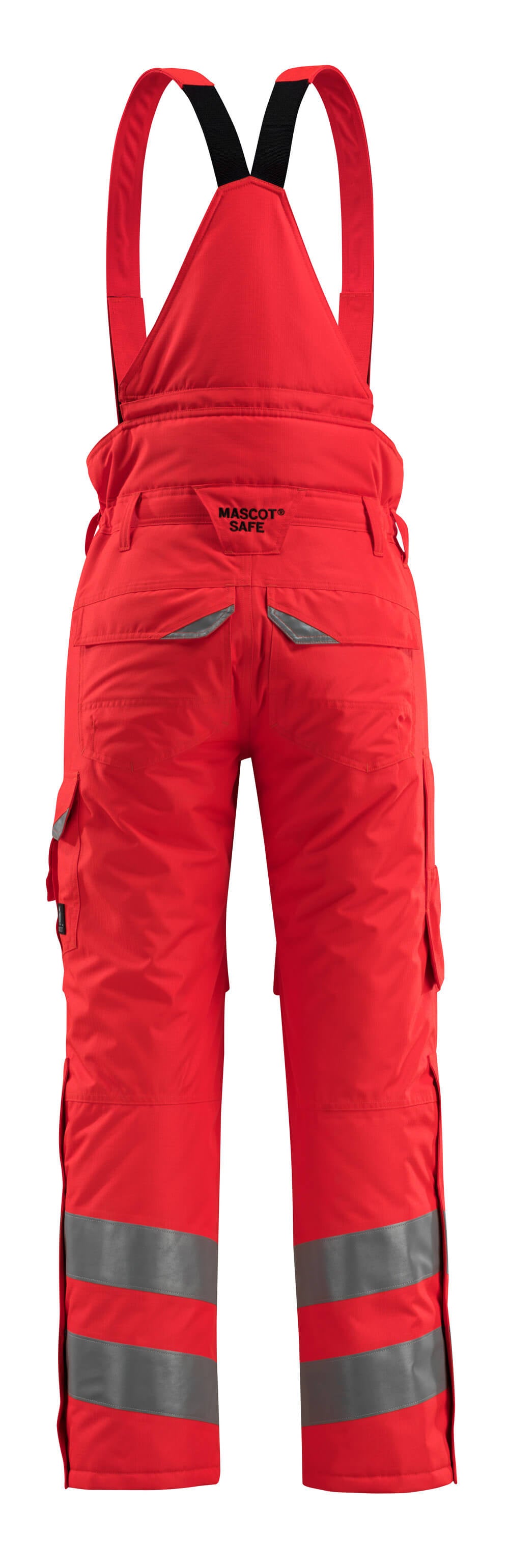 Talvihousut - 15690-231 - hi-vis punainen
