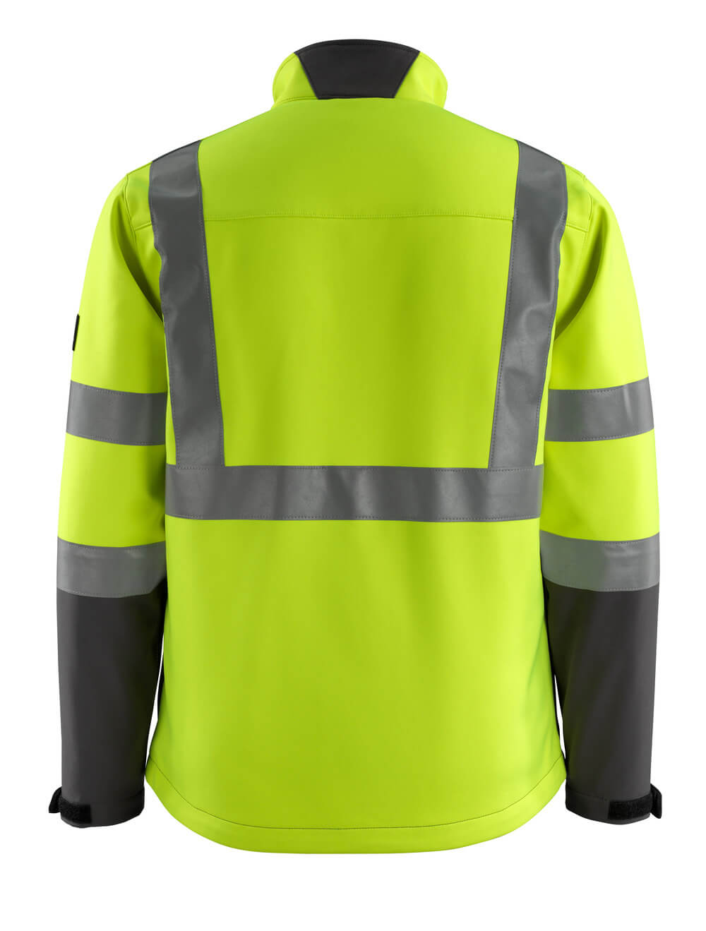 Softshell-takki - 15902-253 - hi-vis keltainen/tumma antrasiitti