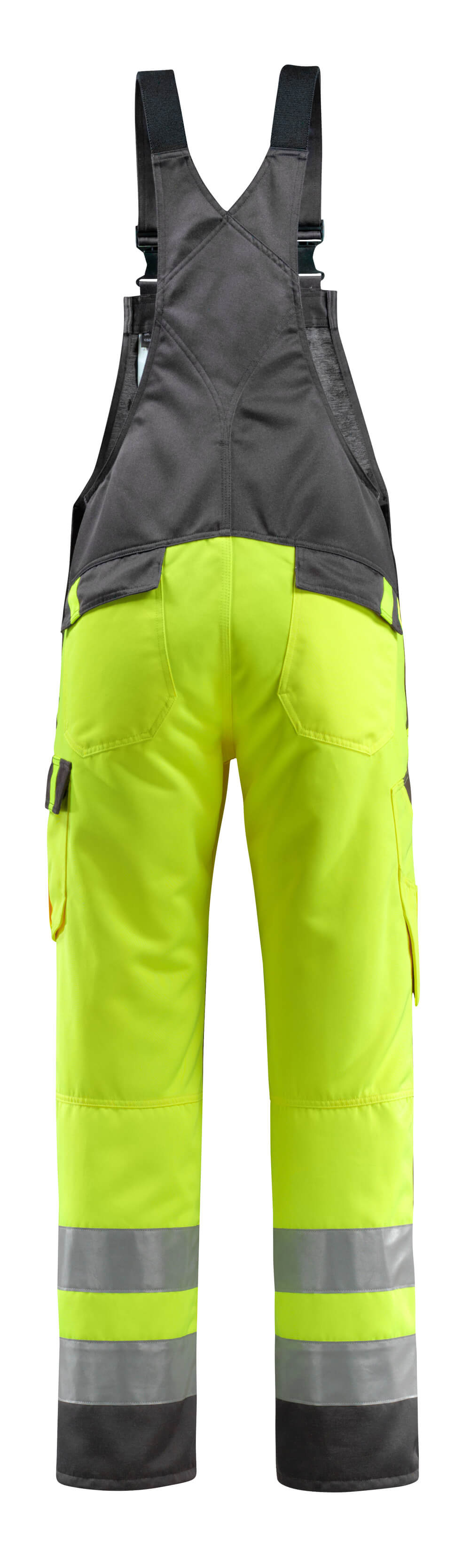 Avohaalari polvitaskuilla - 15969-948 - hi-vis keltainen/tumma antrasiitti