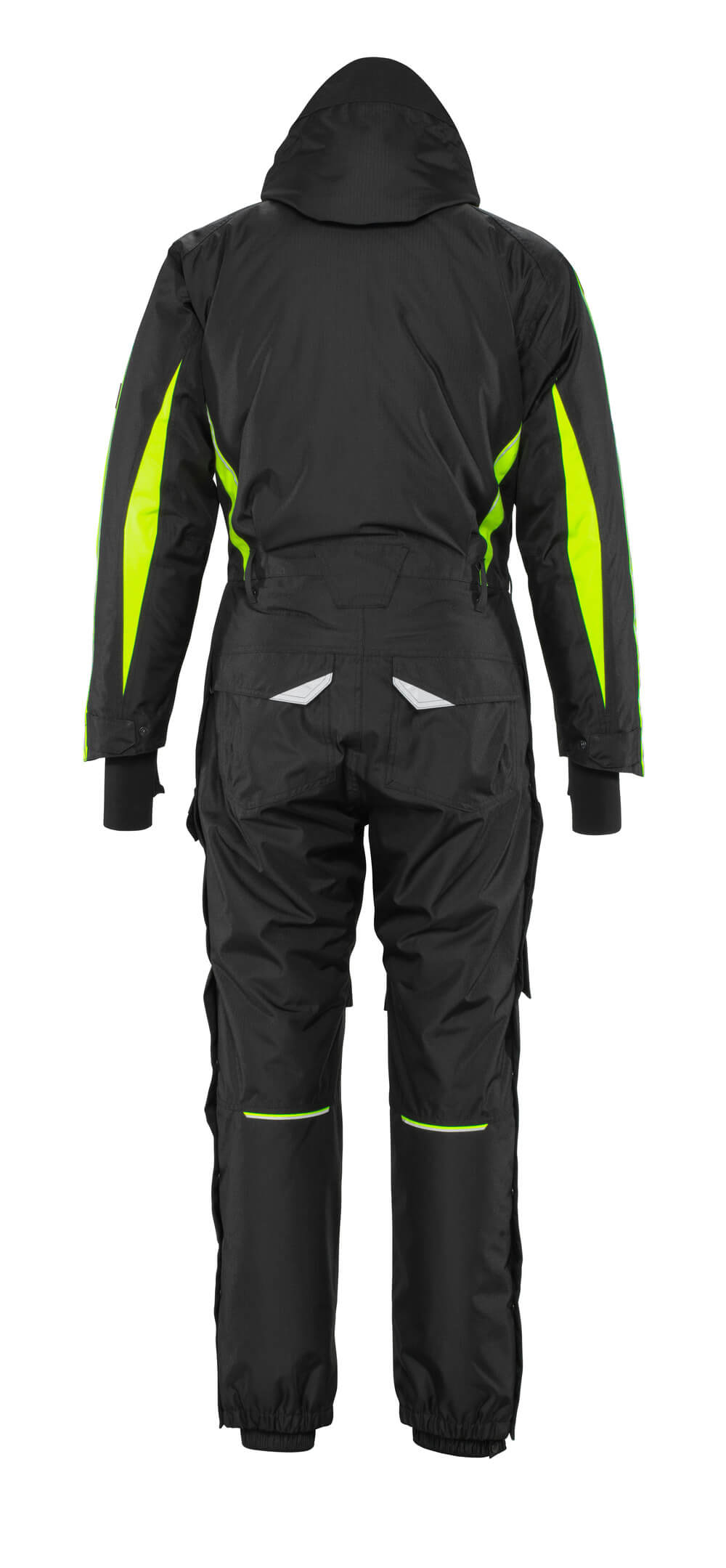 Talviumpipuku - 17019-231 - musta/hi-vis keltainen