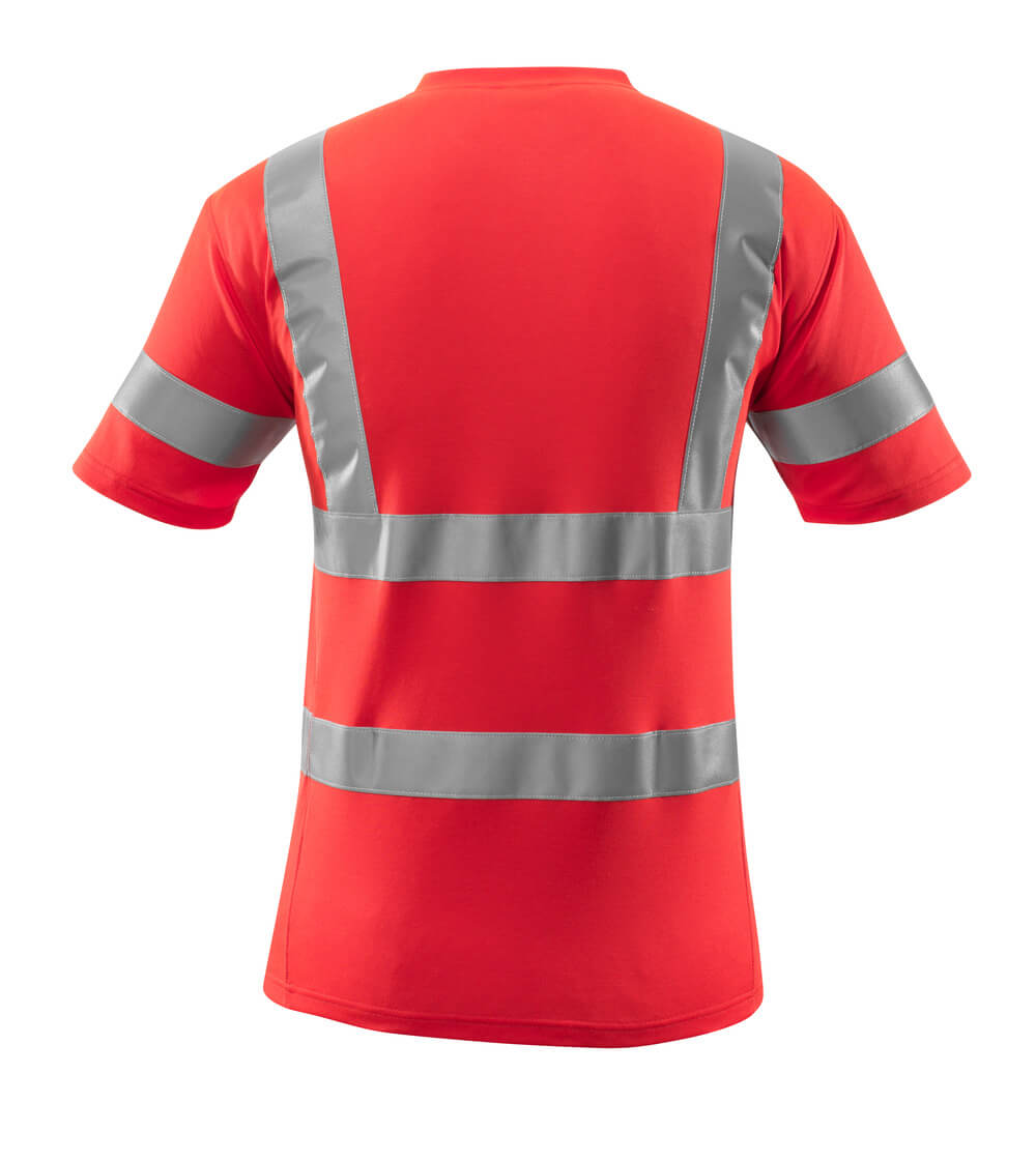 T-Paita - 18282-995 - hi-vis punainen