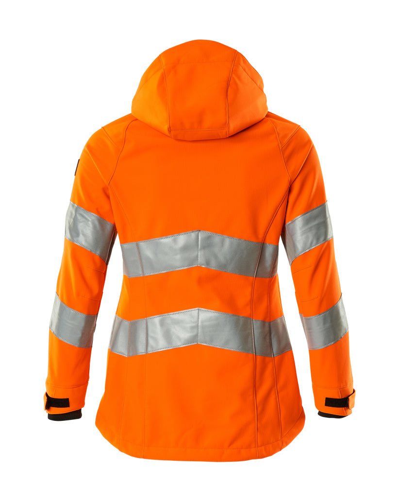 Softshell-takki - 18512-246 - hi-vis oranssi