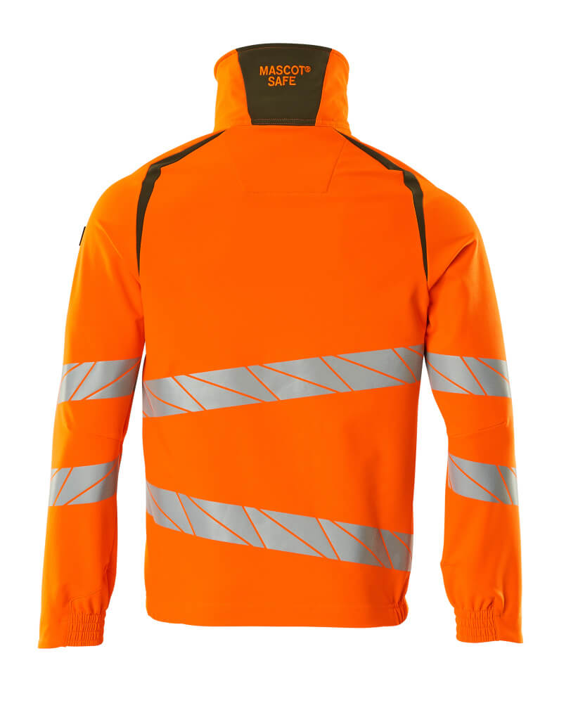 Takki - 19009-511 - hi-vis oranssi/sammaleenvihreä