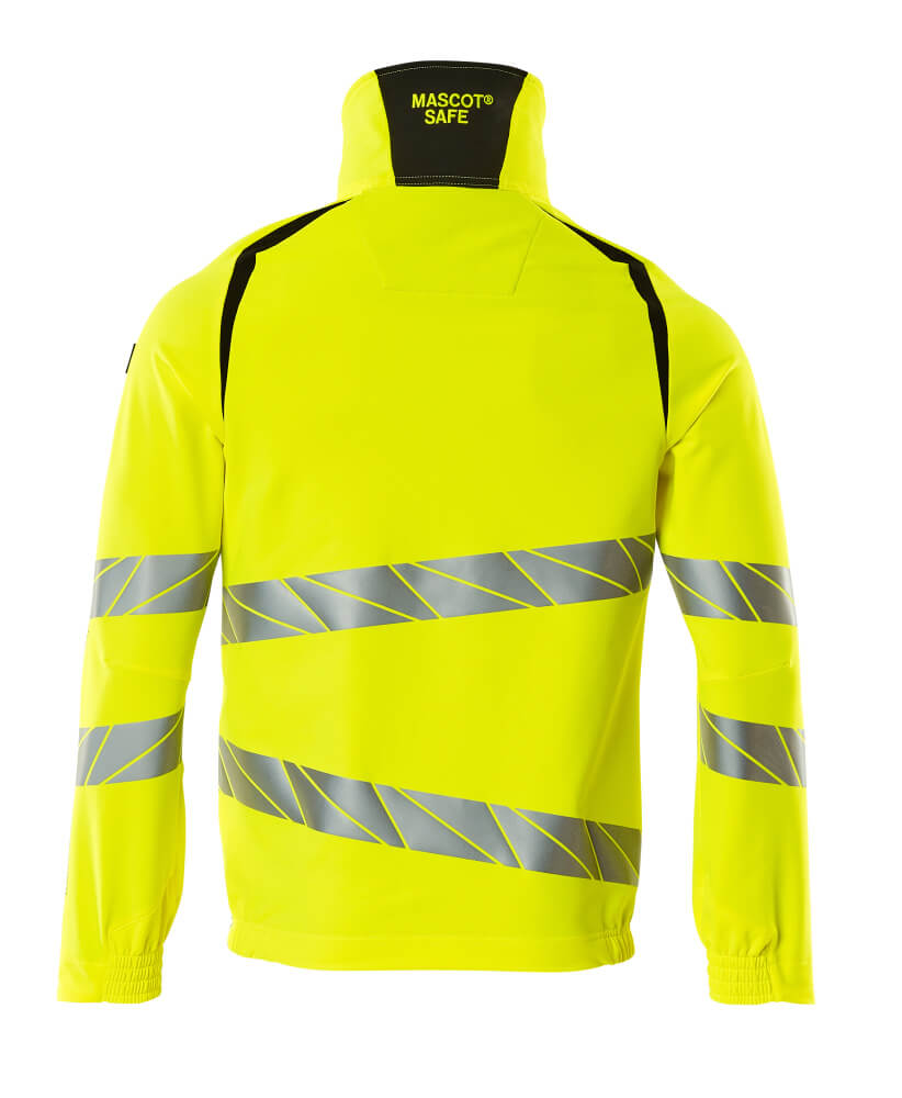 Takki - 19009-511 - hi-vis keltainen/musta