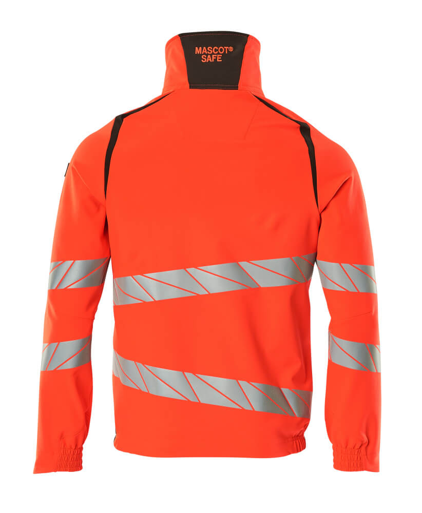 Takki - 19009-511 - hi-vis punainen/tumma antrasiitti