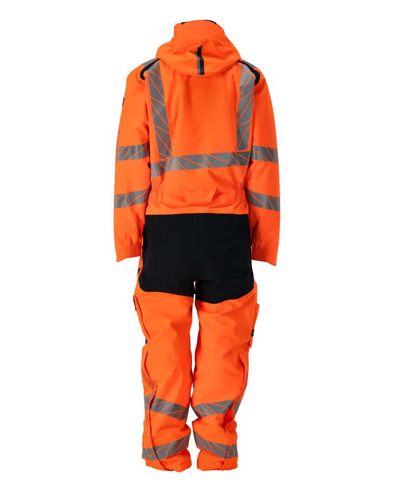 Talviumpipuku - 19019-449 - hi-vis oranssi/tumma laivastonsininen