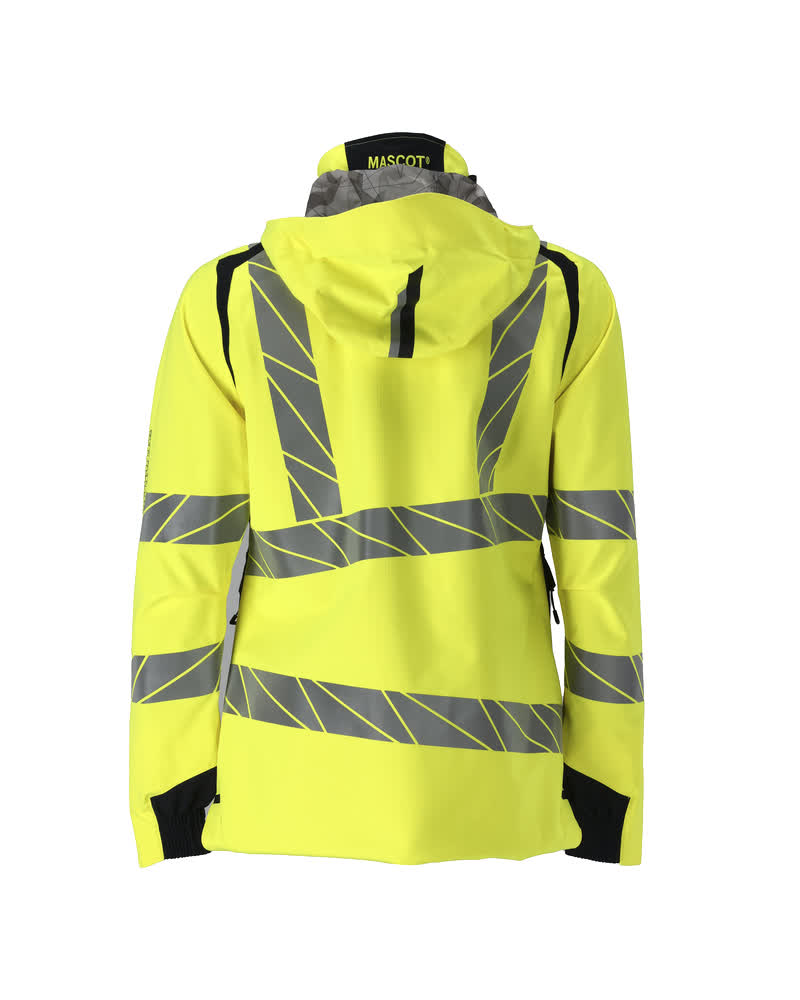 Talvitakki - 19045-449 - hi-vis keltainen/tumma laivastonsininen