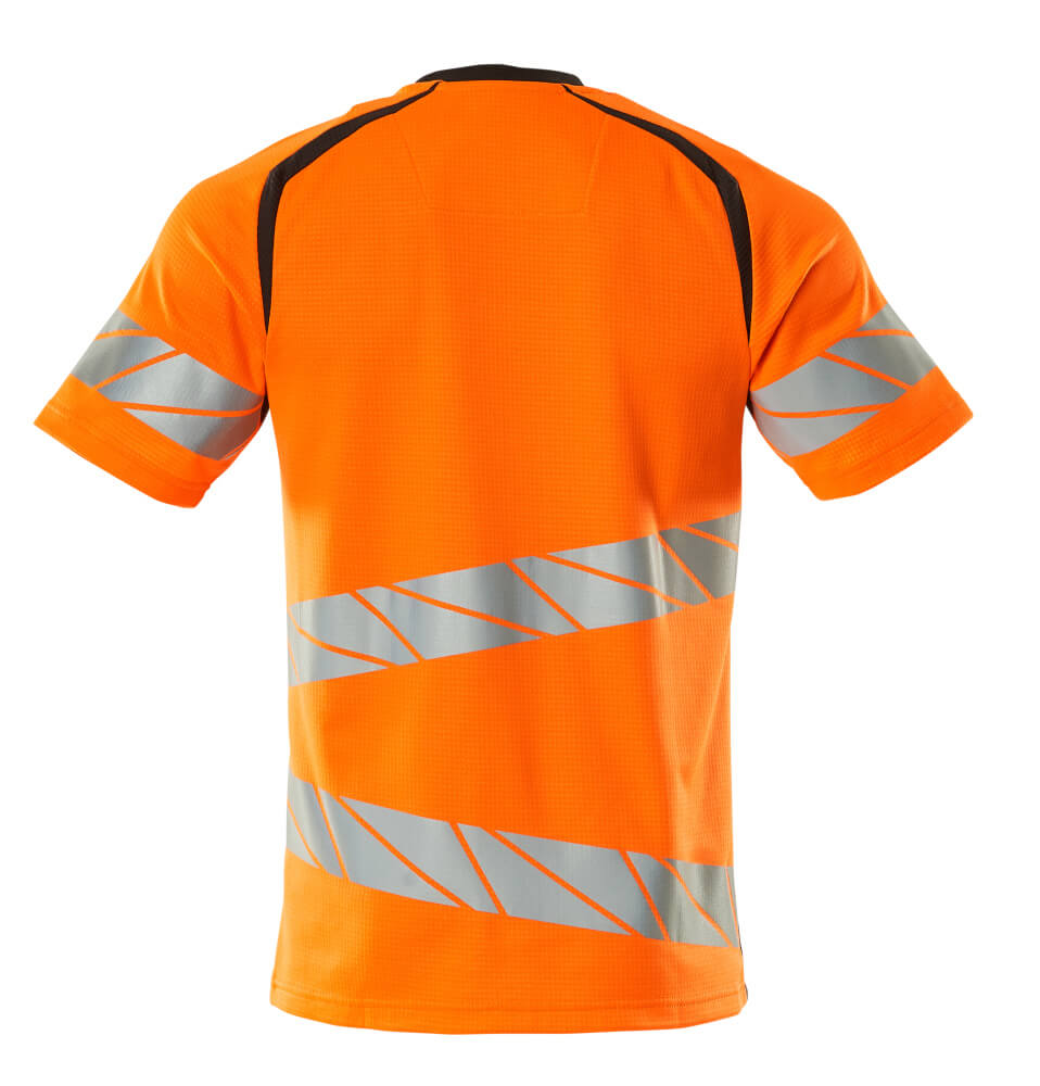 T-Paita - 19082-771 - hi-vis oranssi/tumma antrasiitti