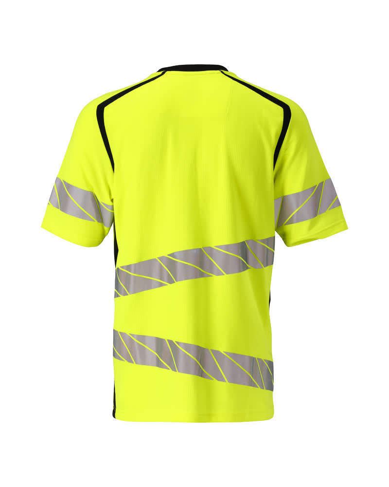 T-Paita - 19082-771 - hi-vis keltainen/musta
