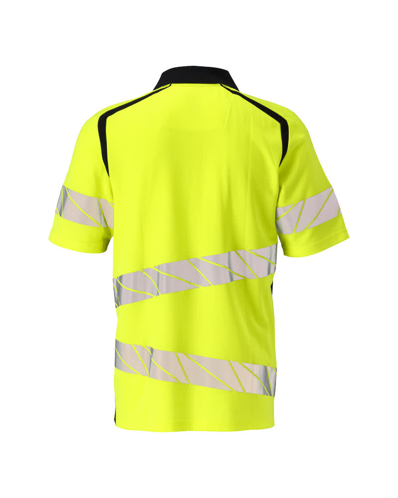 Piképaita - 19083-771 - hi-vis keltainen/tumma laivastonsininen
