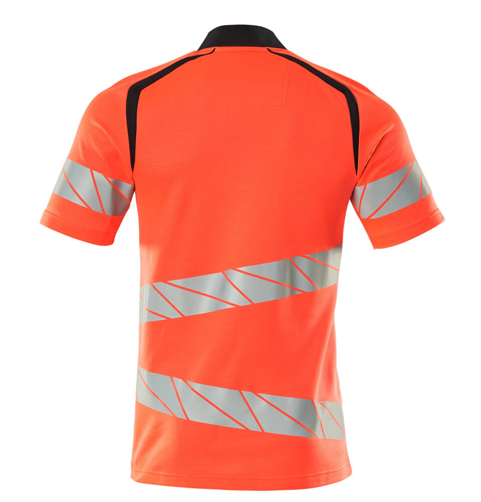 Piképaita - 19083-771 - hi-vis punainen/syvä tummansininen