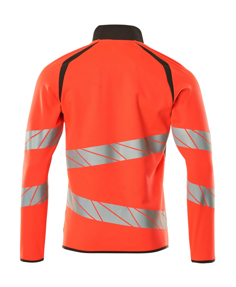 Svetari vetoketjulla - 19184-781 - hi-vis punainen/tumma antrasiitti