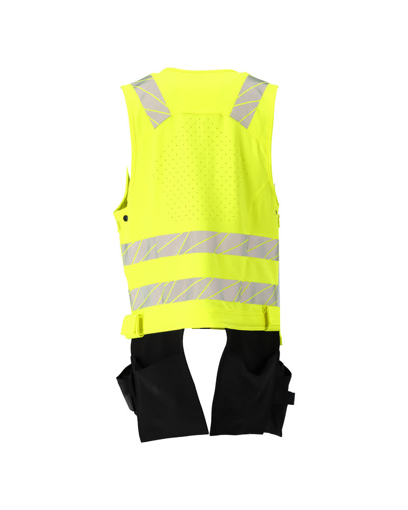 Työkaluliivi - 19589-711 - hi-vis keltainen/musta