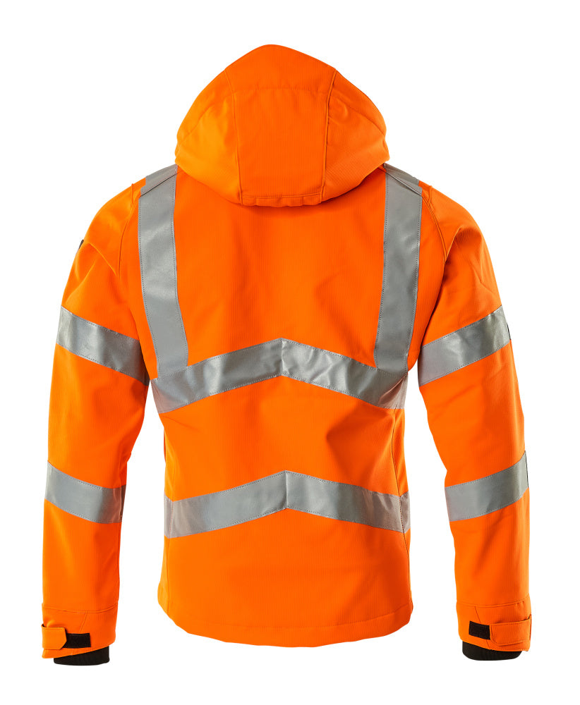 Softshell-takki - 20502-246 - hi-vis oranssi