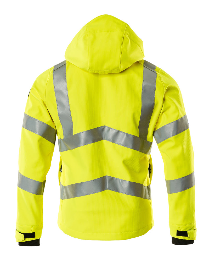Softshell-takki - 20502-246 - hi-vis keltainen