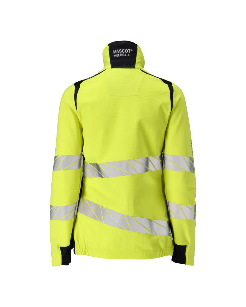 Naisten takit - 21008-284 - hi-vis keltainen/tumma laivastonsininen