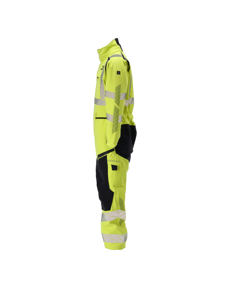 Talviumpipuku - 21019-292 - hi-vis keltainen/tumma laivastonsininen