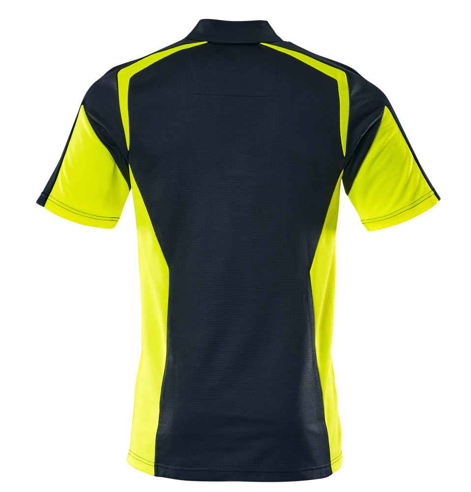 Piképaita - 22083-771 - tumma laivastonsininen/hi-vis keltainen