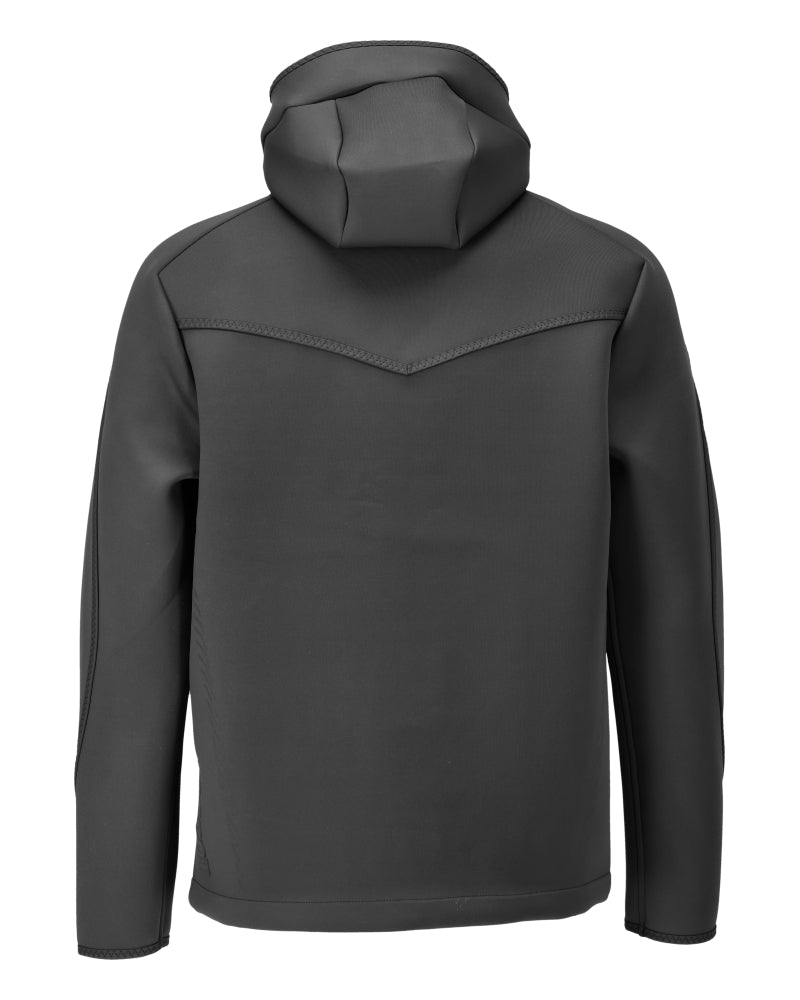 Softshell takki huppu - 22086-662 - musta