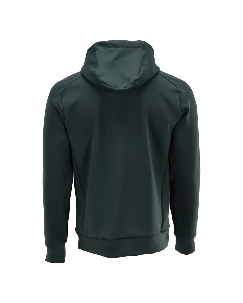 Fleece huppari - 22286-608 - metsänvihreä