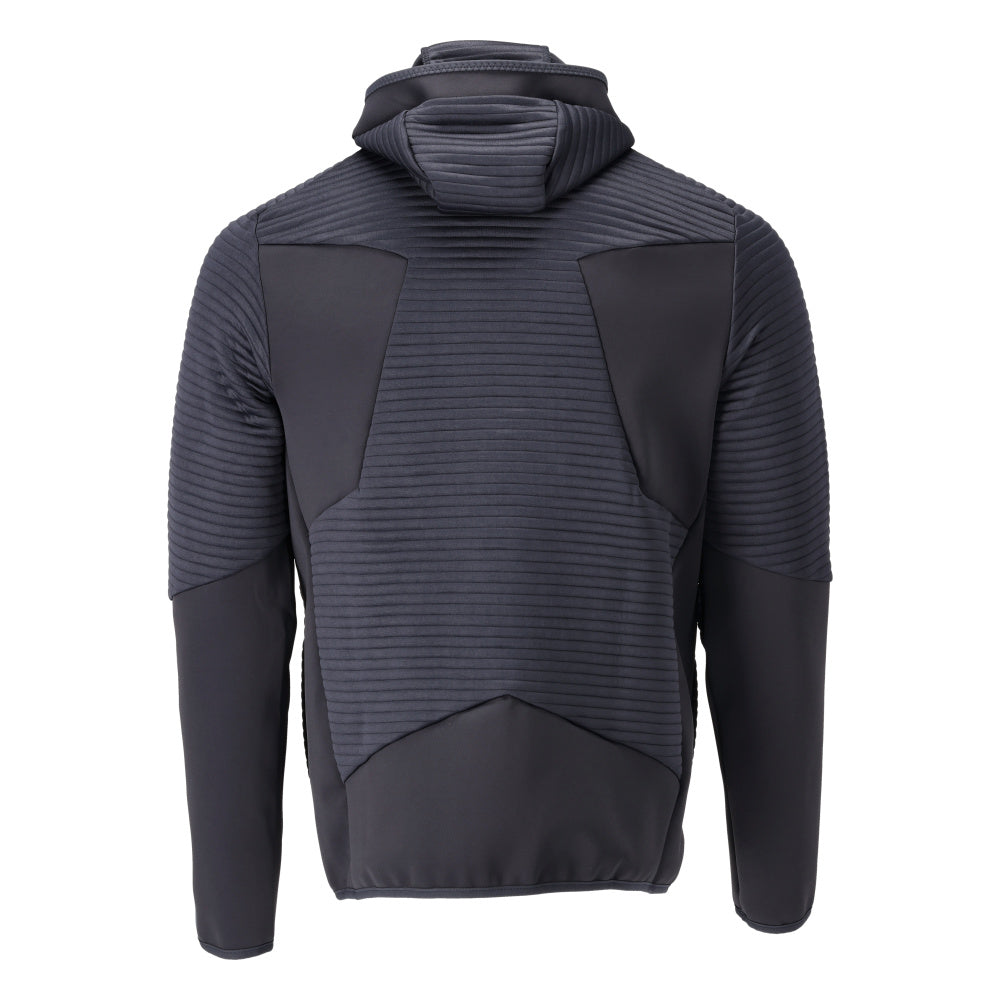 Fleece huppari vetoketjulla - 22603-681 - syvä tummansininen
