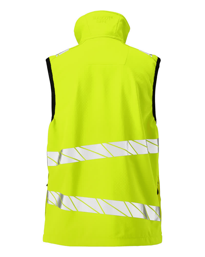 Softshell-liivi - 24065-143 - hi-vis keltainen