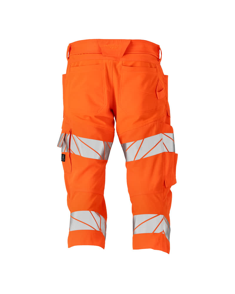 ¾-housut polvitaskuilla - 25249-236 - hi-vis oranssi