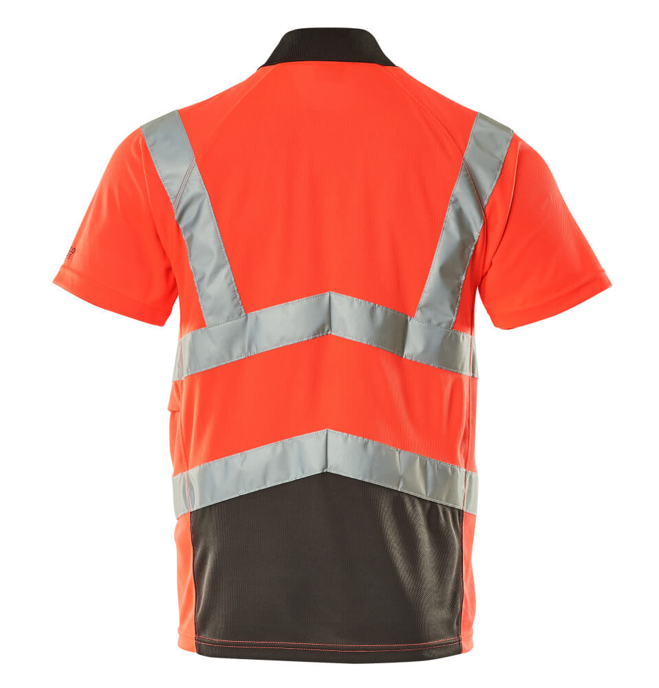 Piképaita - 50117-949 - hi-vis punainen/tumma antrasiitti
