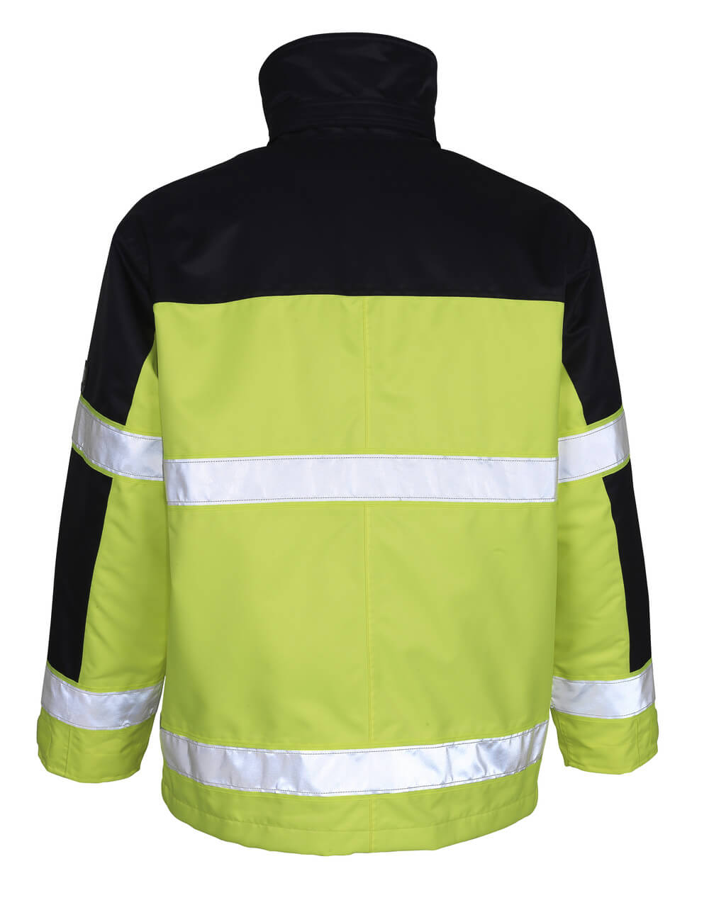 Parkatakki - 00930-880 - hi-vis keltainen/tummansininen