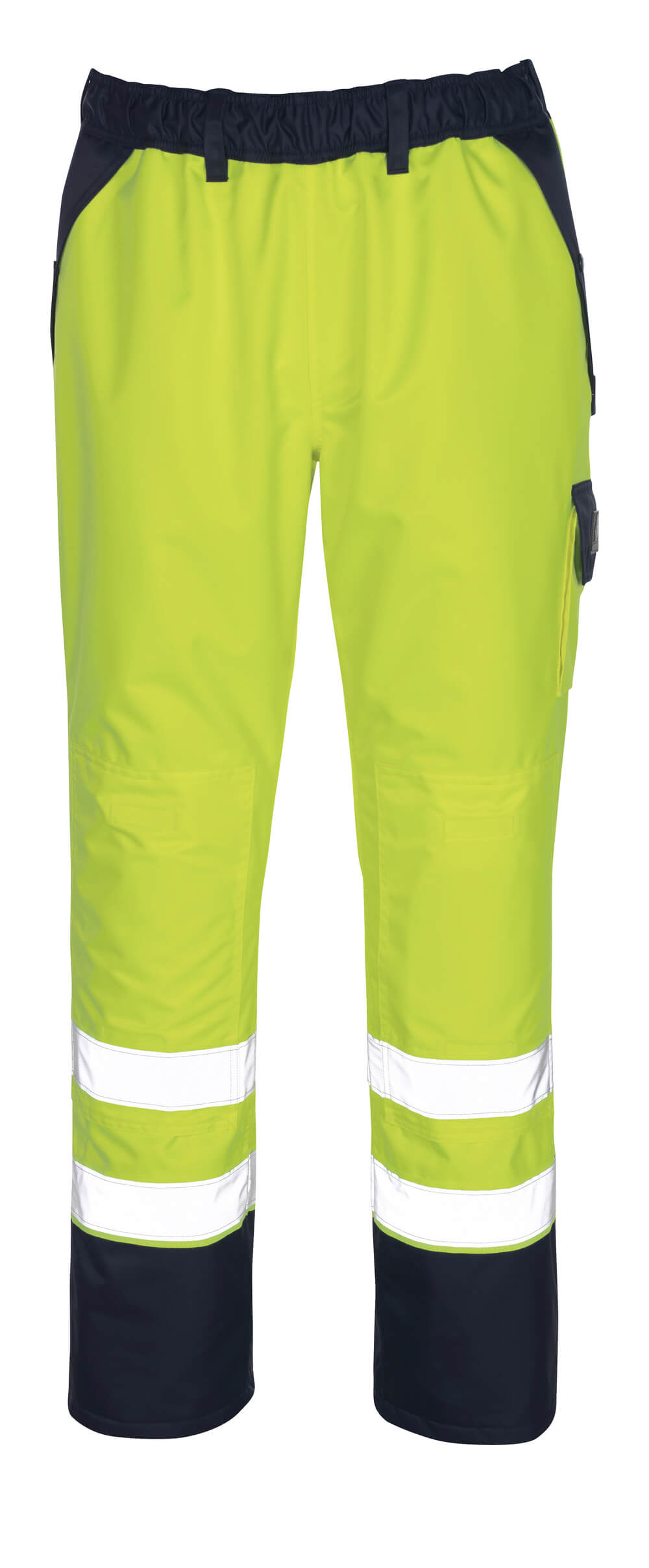Päällyshousut - 07090-880 - hi-vis keltainen/tummansininen