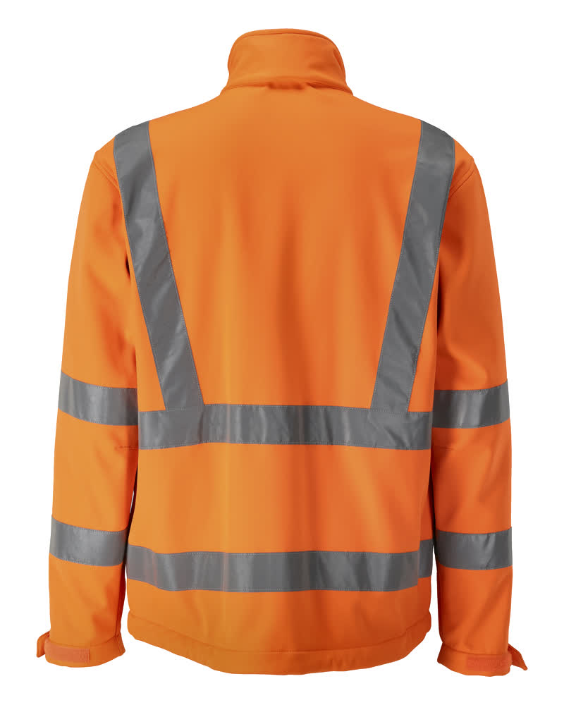 Softshell-takki - 08005-159 - hi-vis oranssi
