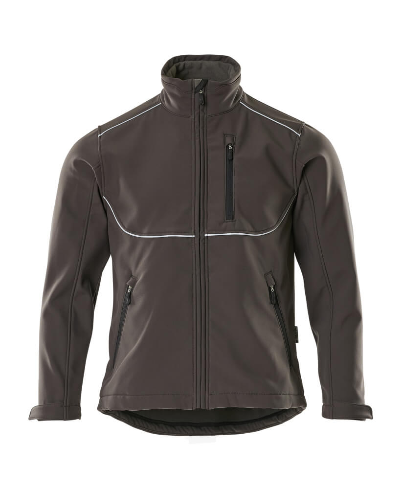Softshell-takki - 10001-883 - tumma antrasiitti