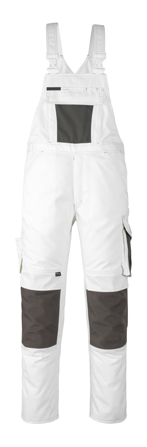 Avohaalari polvitaskuilla - 12069-203 - valkoinen/tumma antrasiitti