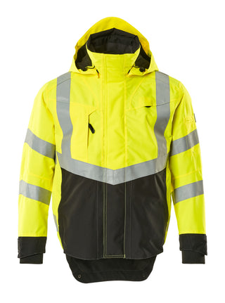 Kuoritakki - 15501-231 - hi-vis keltainen/musta