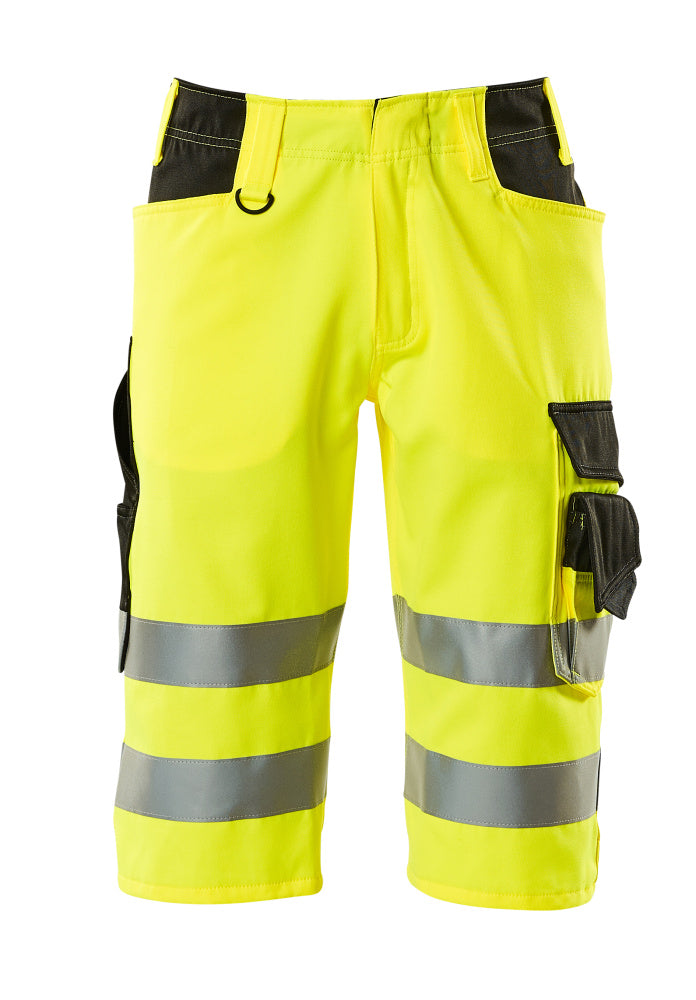 Shortsit, pitkät - 15549-860 - hi-vis keltainen/musta