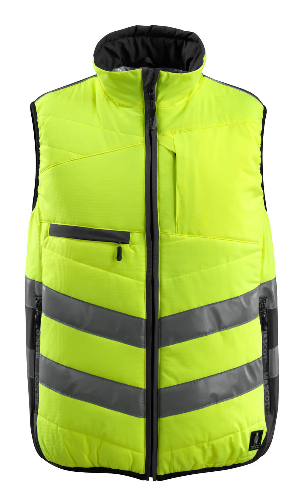 Talviliivi - 15565-249 - hi-vis keltainen/musta