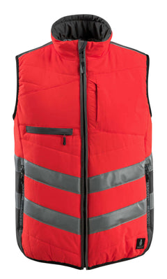 Talviliivi - 15565-249 - hi-vis punainen/tumma antrasiitti