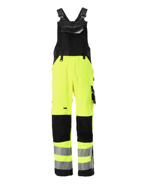 Avohaalari polvitaskuilla - 15569-860 - hi-vis keltainen/musta