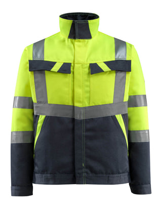 Takki - 15909-948 - hi-vis keltainen/tumma laivastonsininen
