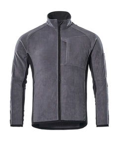 Fleece Takki - 16003-302 - antrasiitti/musta