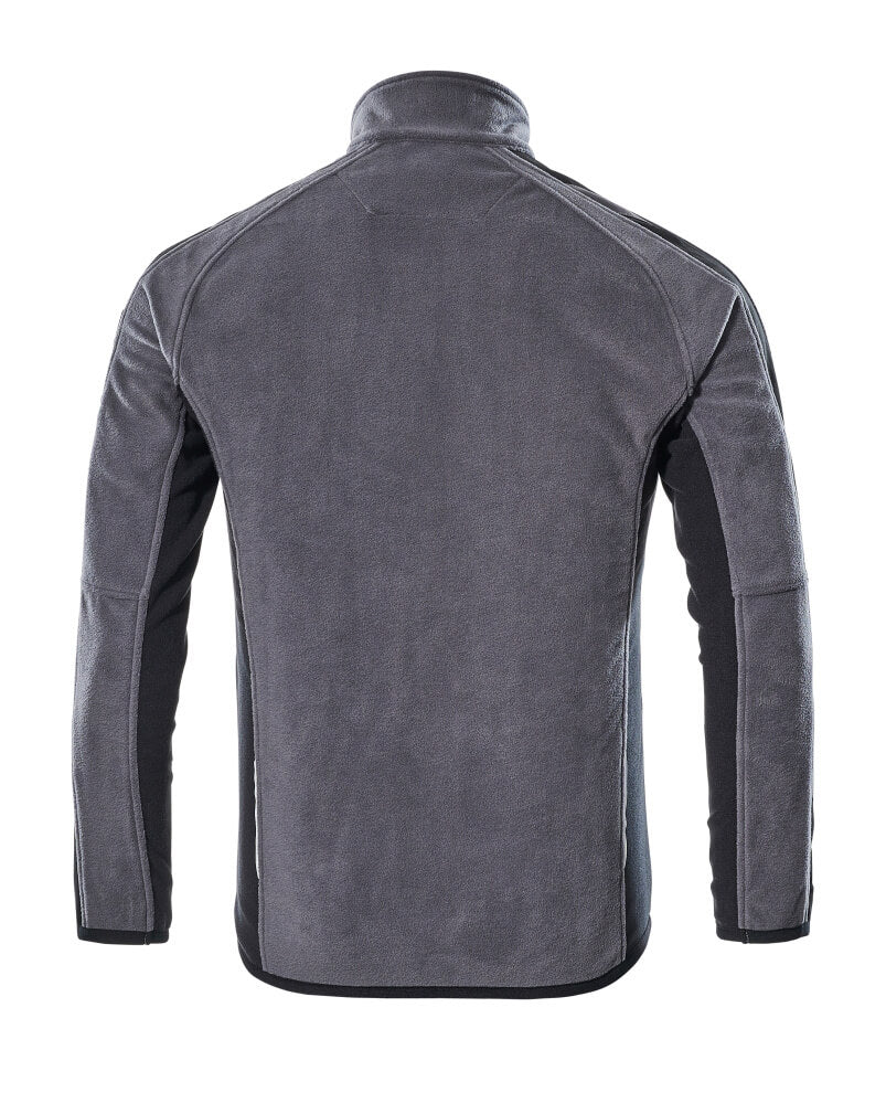 Fleece Takki - 16003-302 - antrasiitti/musta