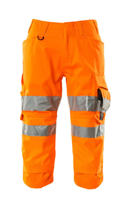 ¾-housut polvitaskuilla - 17549-860 - hi-vis oranssi